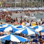 Sólo en julio, el gasto total de los turistas internacionales se disparó un 8,8 %