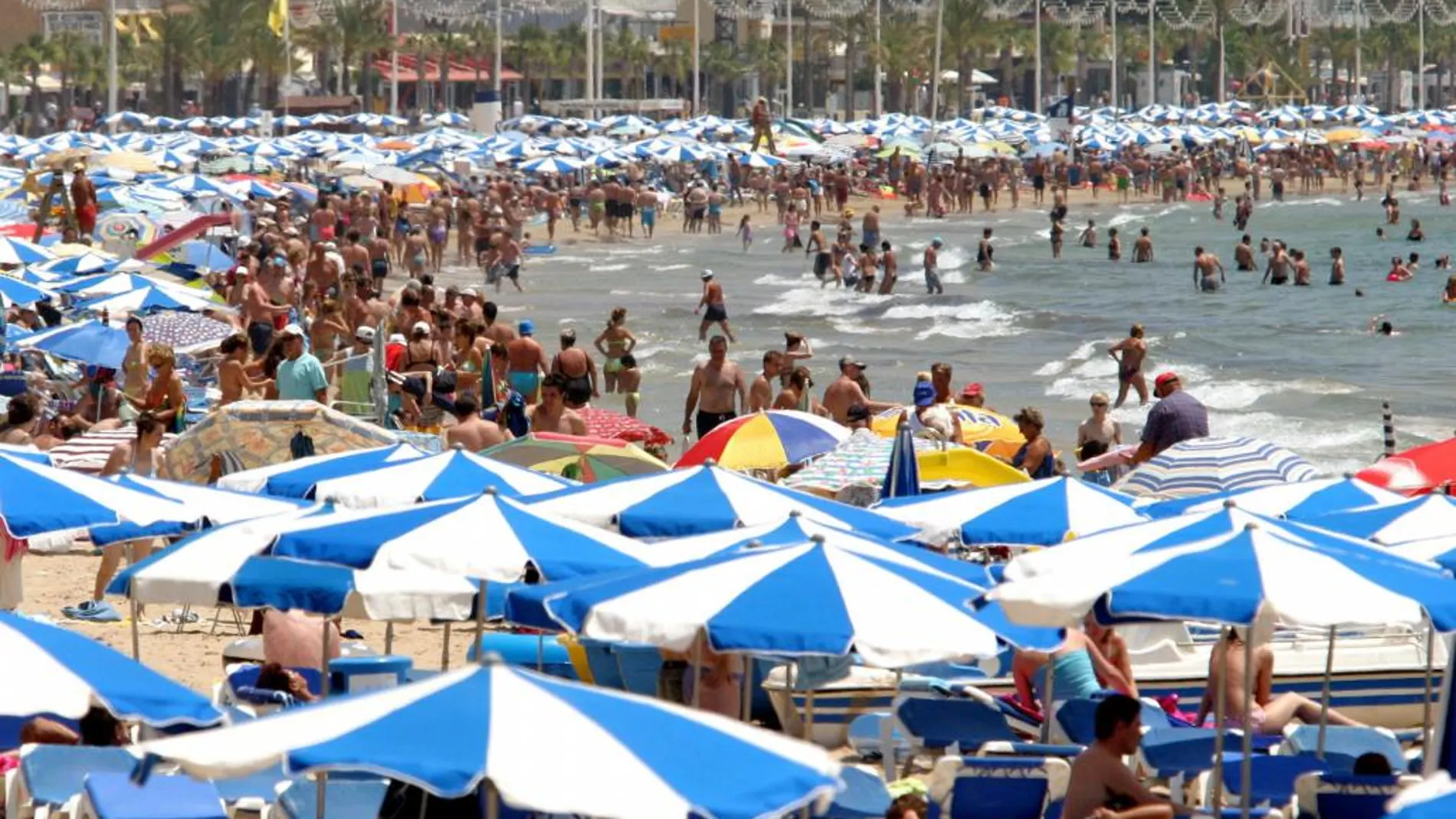 Sólo en julio, el gasto total de los turistas internacionales se disparó un 8,8 %