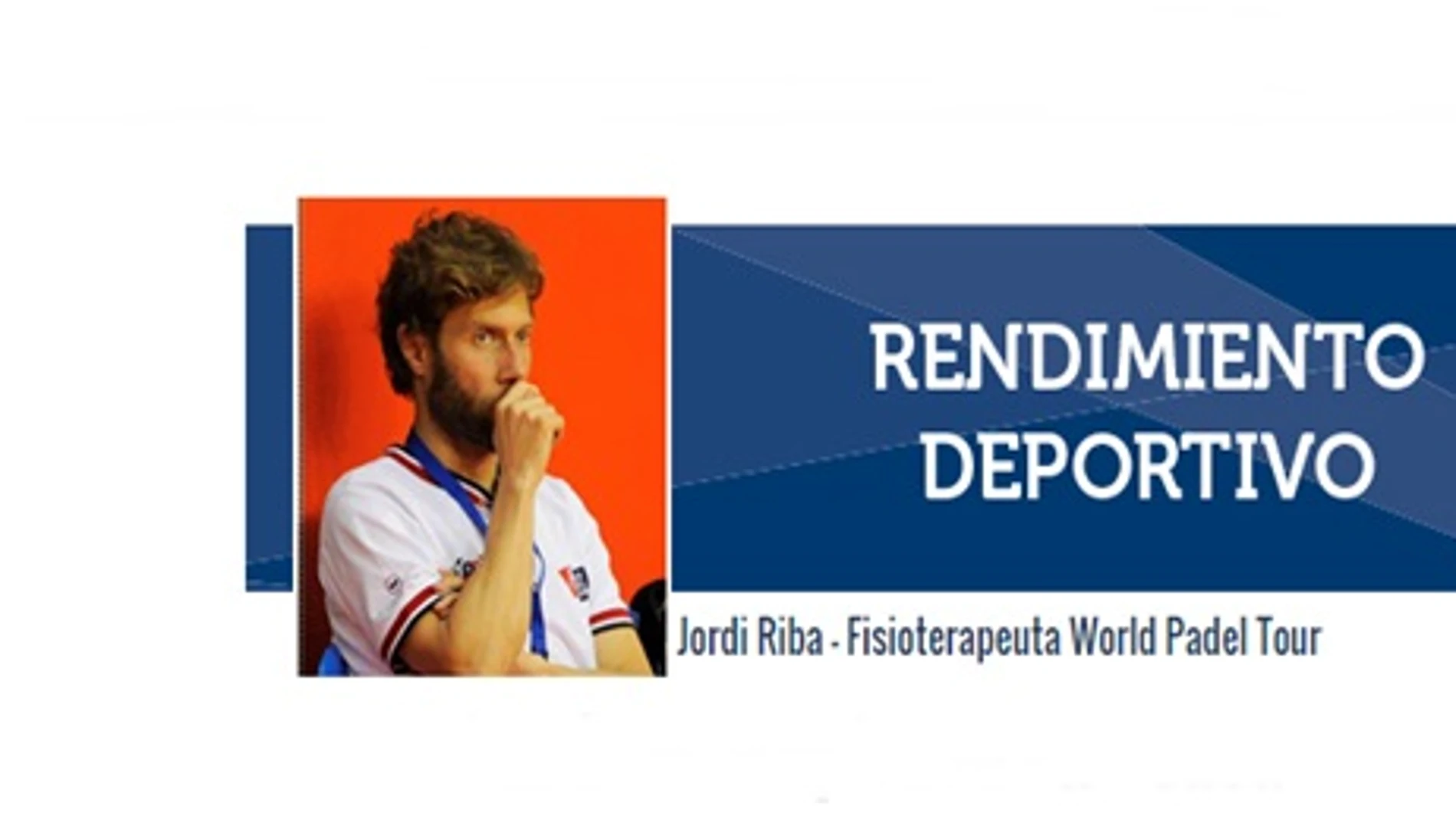 Jordi Riba, fisio de WPT