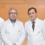 De izquierda a derecha, Francisco de Pablo, Fermín Sánchez, Enrique Chacón y Ana Boldova