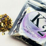 Imagen del K2, una marca popular de Spice