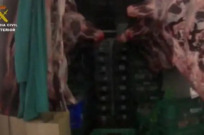 Desmantelan un almacén clandestino que distribuía carne a tiendas magrebíes