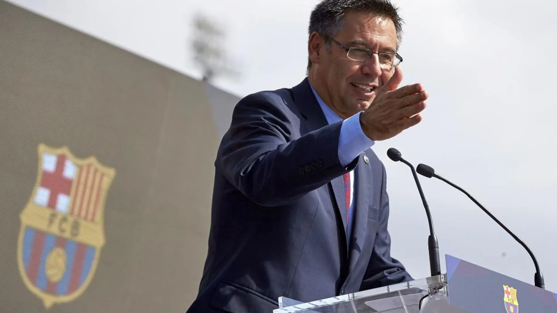 El presidente del FC Barcelona, Josep Maria Bartomeu