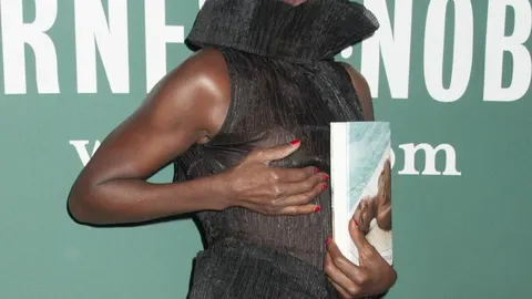Grace Jones en la presntación de su libro