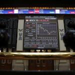 La bolsa española perdía el 1 por ciento