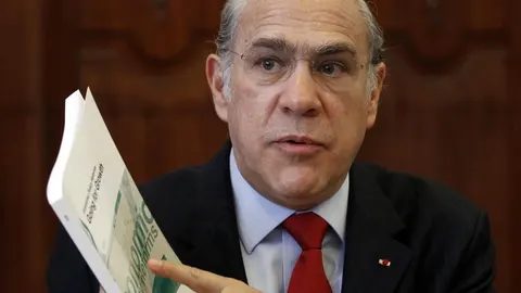 Angel Gurría, secretaría general de la OCDE en una imagen de archivo