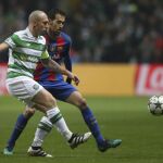 Scott Brown y Sergio Busquets