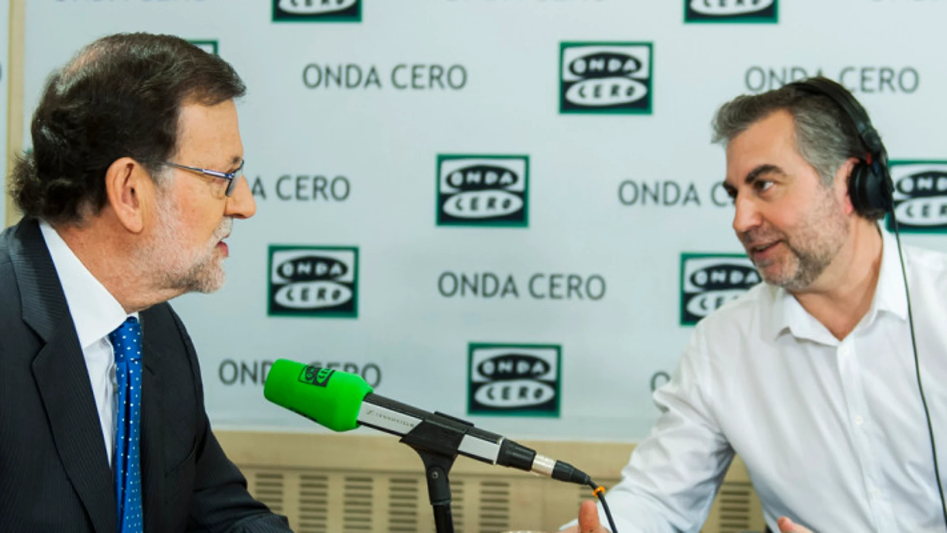 Mariano Rajoy con Carlos Alsina