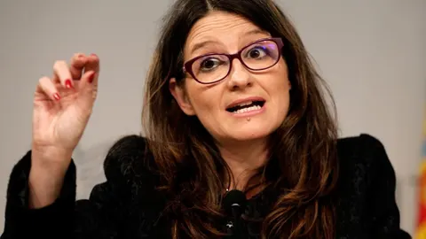 La vicepresidenta y portavoz del Consell, Mónica Oltra