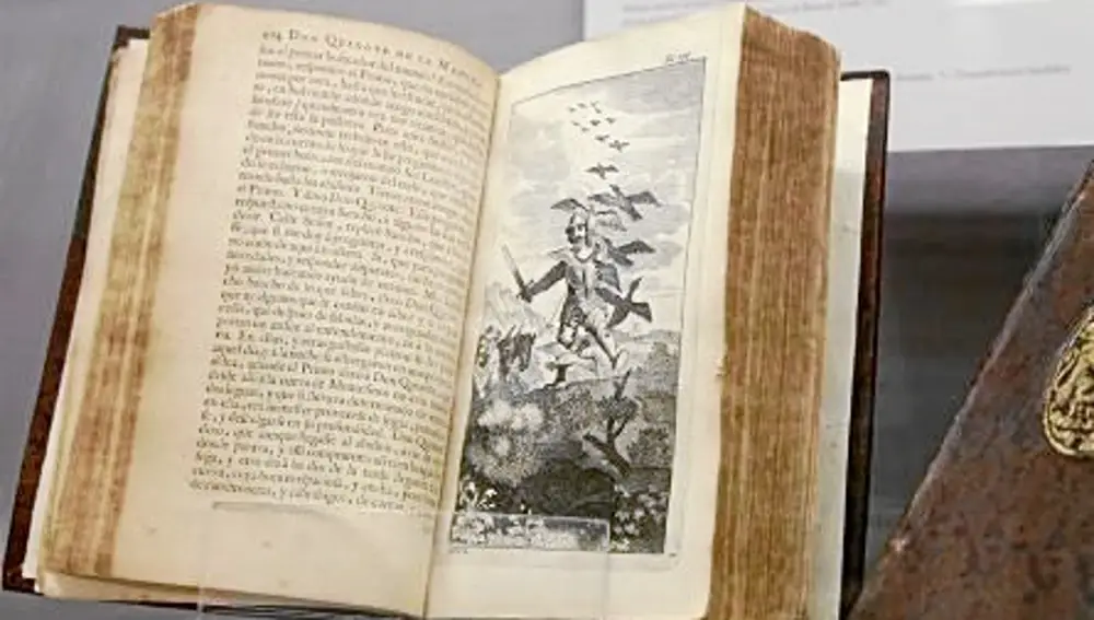 La primera edición en castellano de «Don Quijote de la Mancha» con ilustraciones, publicada en Bruselas en 1662