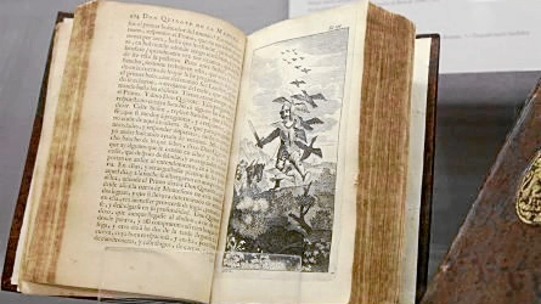 La primera edición en castellano de «Don Quijote de la Mancha» con ilustraciones, publicada en Bruselas en 1662