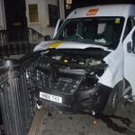 Imagen de la furgoneta utilizada por los terroristas en el atentando del Puente de Londres el pasado 3 de junio