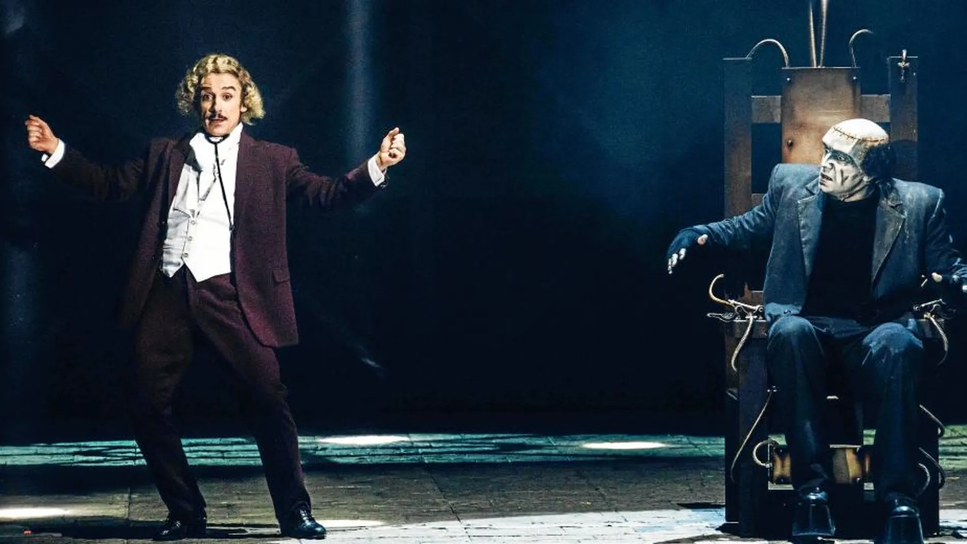 El musical de «El jovencito Frankenstein» cambia el escenario londinense por el madrileño