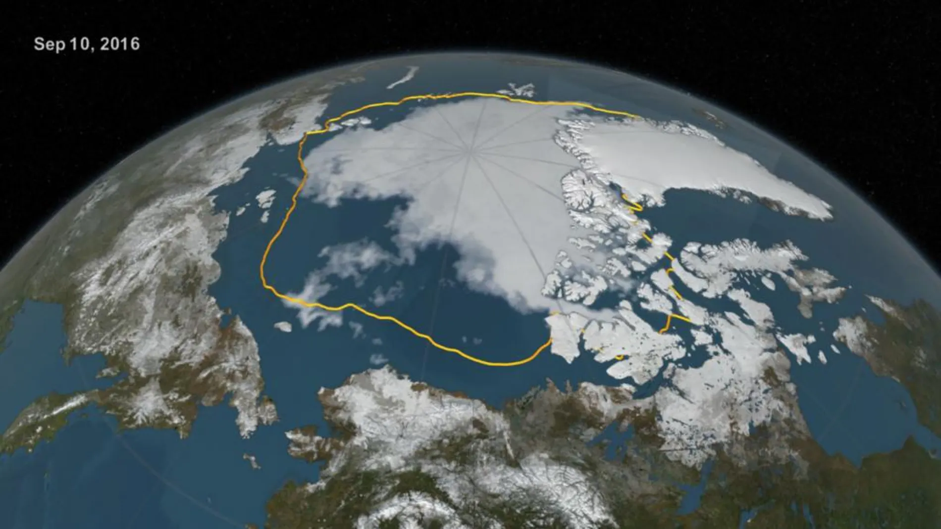El hielo del Ártico marca su segundo mínimo anual desde 1978