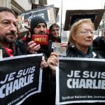 Los periodistas se solidarizaron con sus compañeros asesinados