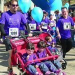 Este domingo la carrera convocada por la Federación Española de Enfermedades Raras celebra su séptima edición. En la imagen, participantes de la prueba en 2014 también en la Casa de Campo