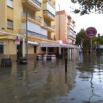 La Antilla, otra vez inundada