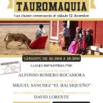 Cartel de la Escuela Taller de Tauromaquia que ha lanzado el Club Taurino de Torre Pacheco
