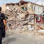  Una explosión de gas derrumba una vivienda entera en Burgos y causa grandes destrozos en otra