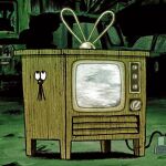 La animación también tendrá mucha importancia en la muestra, como ésta «Golden Time», la historia de una vieja televisión en un vertedero
