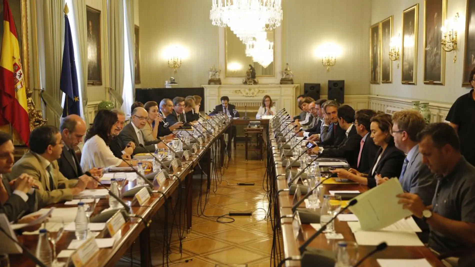 Imagen de la última reunión de la Comisión Nacional de Administración Local