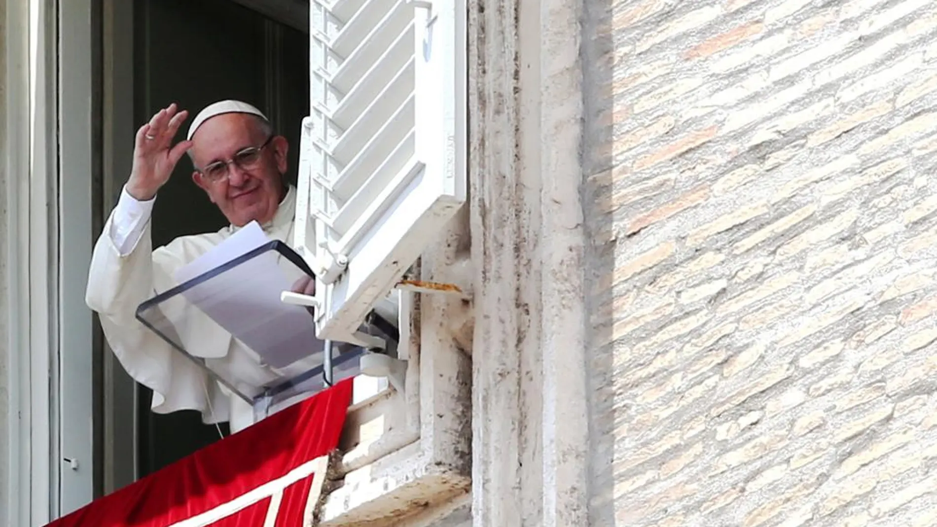 El Papa Francisco el pasado 24 de julio