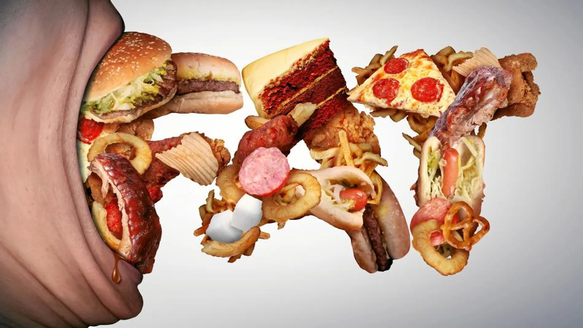 La ingesta de comidas azucaradas o con mucha grasa activa el mismo circuito cerebral de recompensa y placer que las drogas
