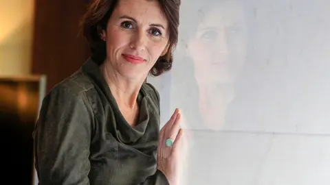 La finalista del Premio Planeta, Ayanta Barilli (Foto: Manuel Olmedo)