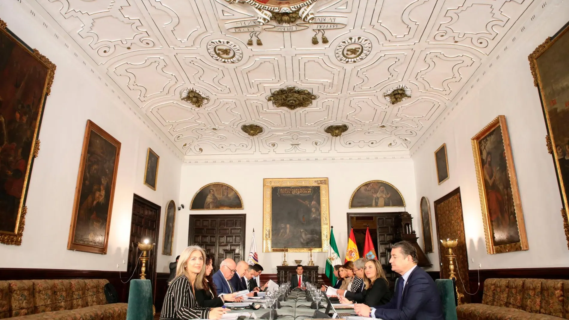 Reunión el pasado martes del Consejo de Gobierno en Sanlúcar de Barrameda (Cádiz) / Foto: EP