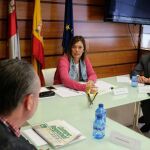 La consejera de Agricultura y Ganadería, Milagros Marcos, preside el Consejo Regional Agrario