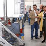 El consejero de Educación, Fernando Rey, visita un centro de Formación Profesional de Ponferrada