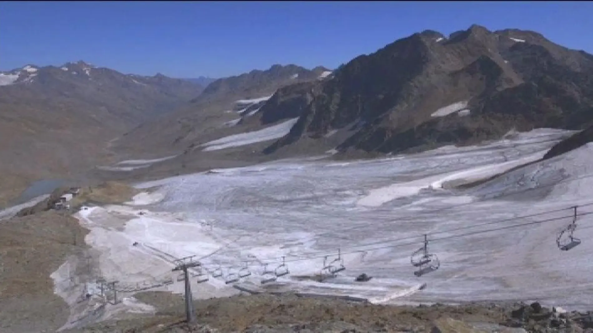 Los Alpes italianos están derritiéndose a un ritmo superior a lo normal