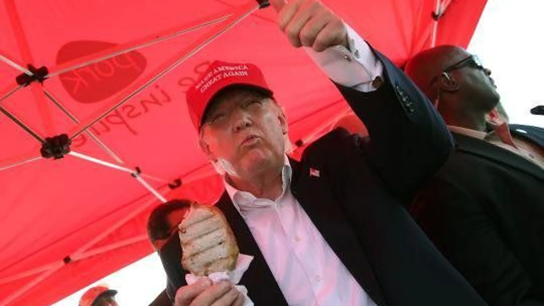 La dieta chatarra de Donald Trump
