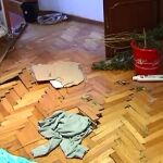 Los okupas han dejado la casa destrozada