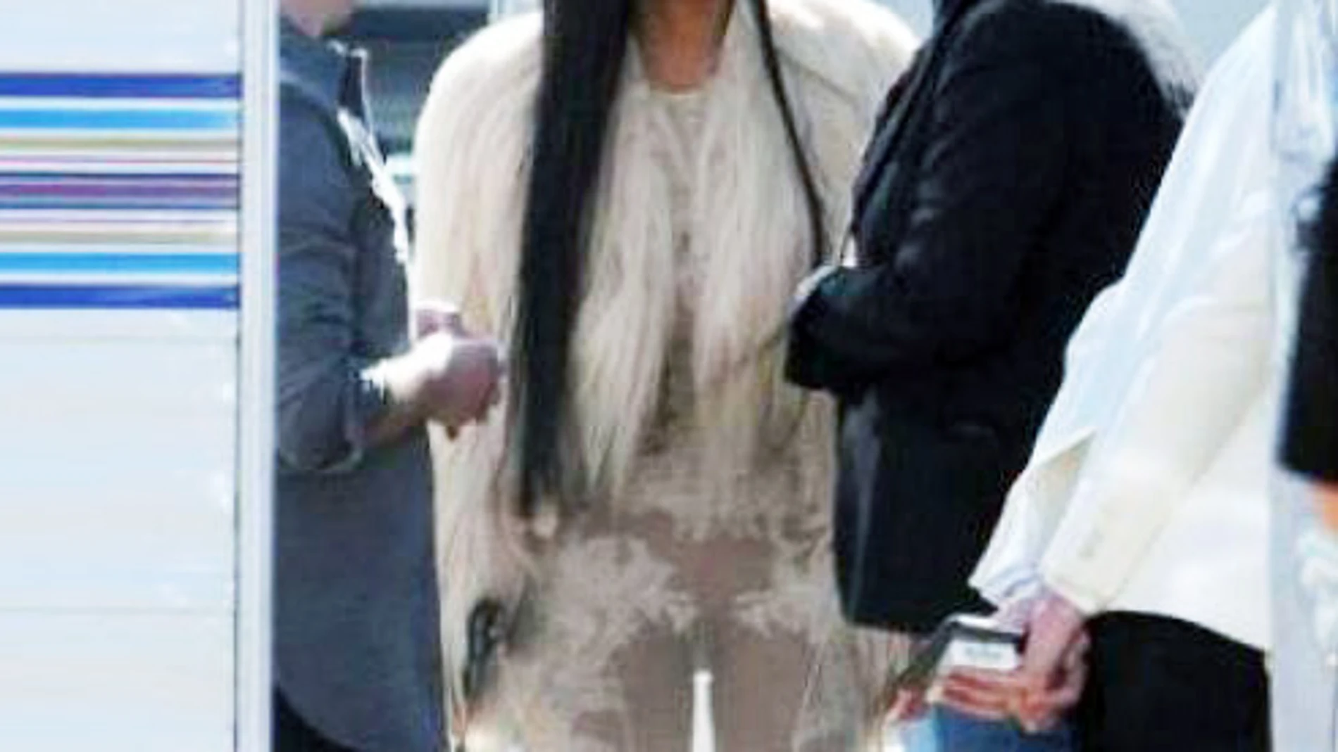 Kim Kardashian durante el rodaje de 'Ocean´s Eight'