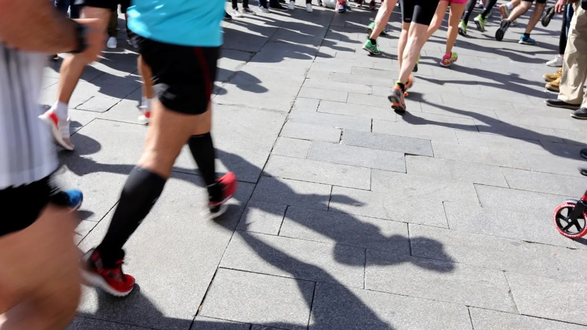 Participantes de la última media maratón de Madrid