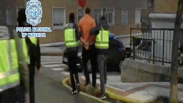 Imágene de la «operación Niobe» en la que fue detenido el ciudadano marroquí en Guadalajara