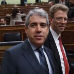 Ferran Bel y Francesc Homs en el Congreso de los Diputados