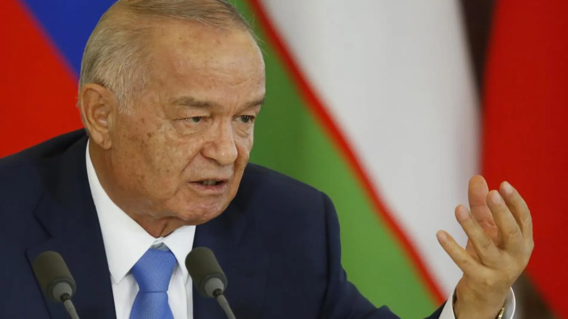 Imagen de archivo del presidente uzbeco Islam Karimov.