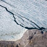 El deshielo del glaciar Zachariae Isstrom puede tener consecuencias más graves que el deshielo del glaciar Peterman, también en Groenlandia, en 2010 (en la imagen)