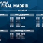 Horarios Master Final