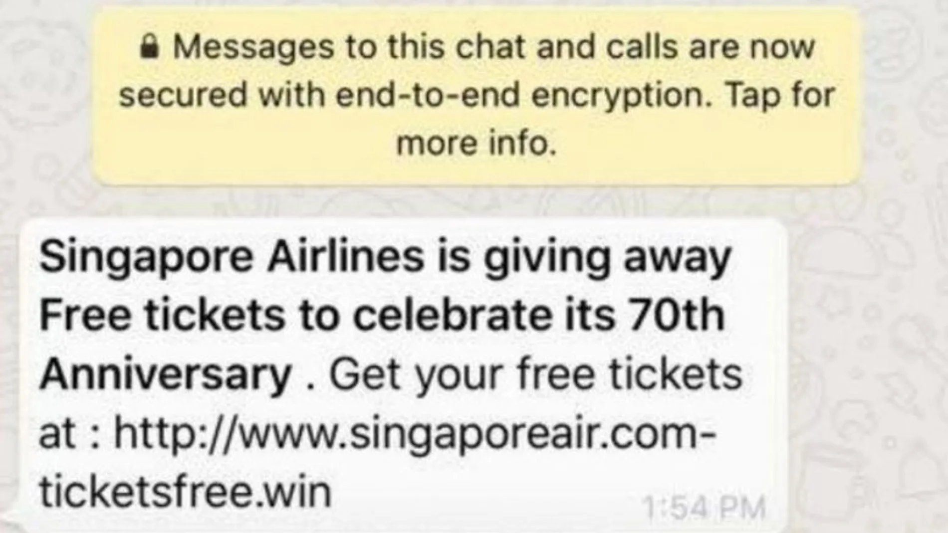 Vuelve a WhatsApp la estafa de billetes de avión gratis