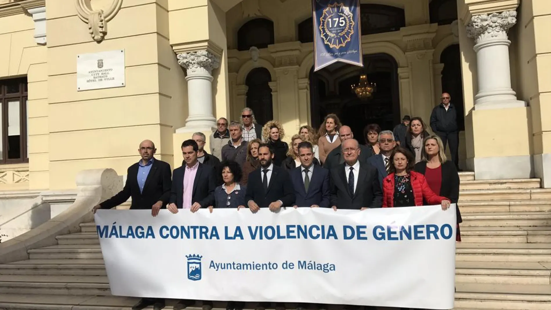 Imagen del tuit publicado por el Ayuntamiento de Málaga