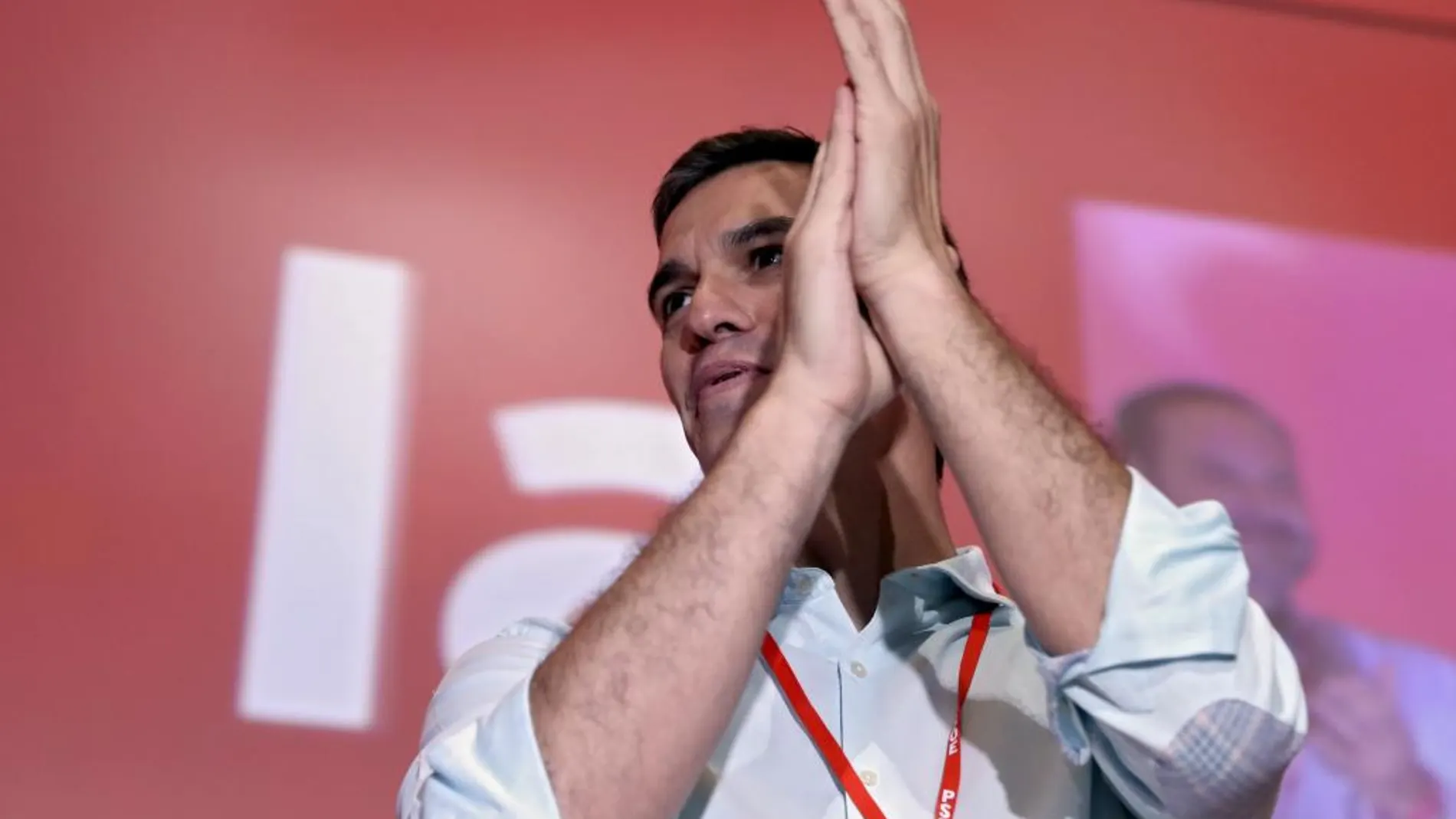 El líder del PSOE, Pedro Sánchez, en el Congreso Federal del PSOE