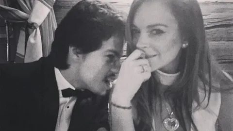 Lindsay Lohan con su nuevo amor
