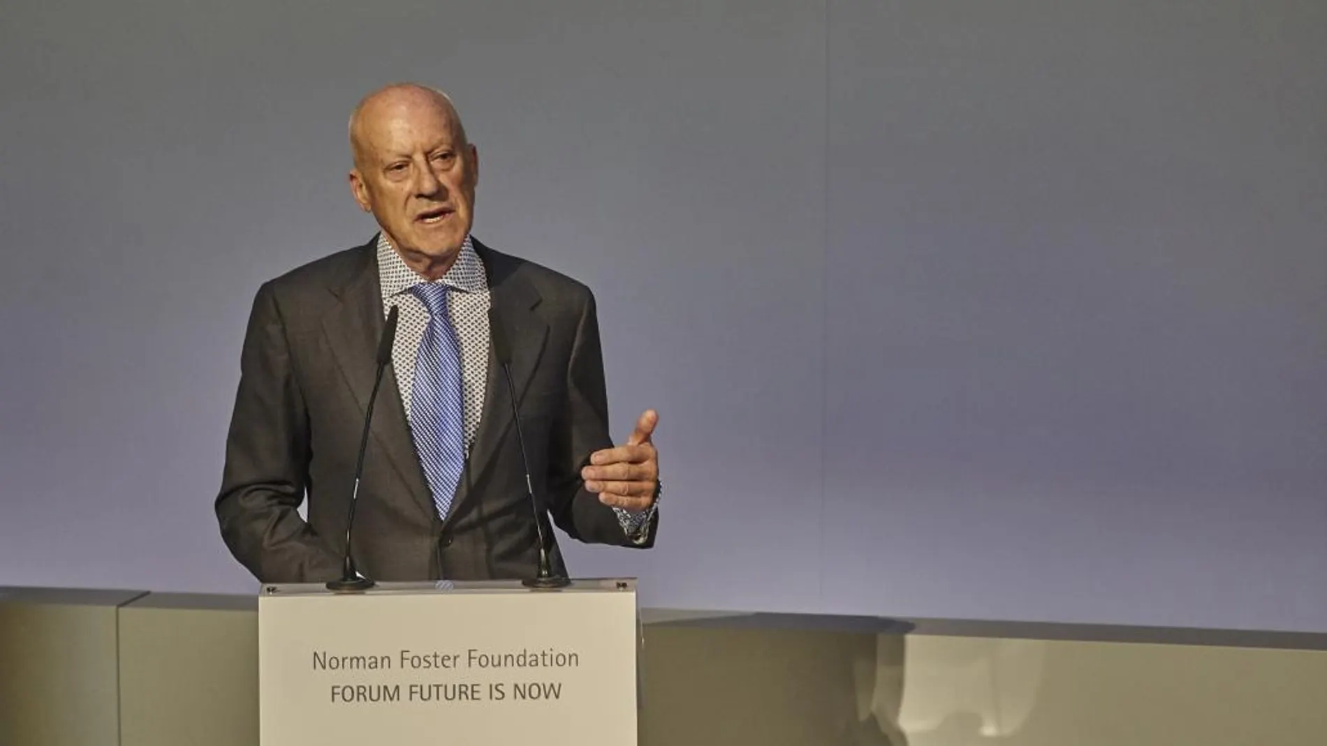 Norman Foster, anuncia la inauguración de la nueva sede de esta fundación en Madrid.