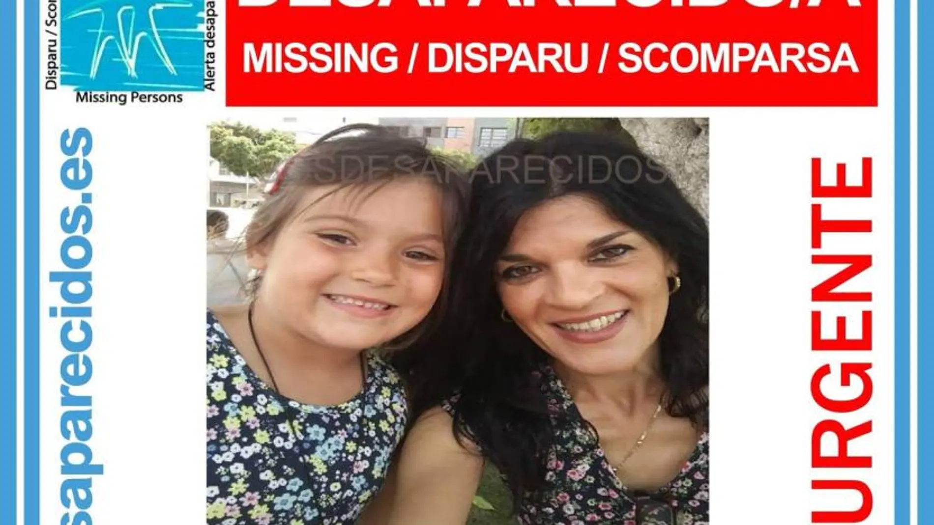 La Policía busca a una madre y su hija desaparecidas en Madrid