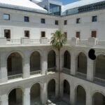 Imagen del Patio de la Aduana del Museo de Málaga