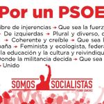 Pedro Sánchez quiere un PSOE de izquierdas, feminista, ecologista, juvenil y unido