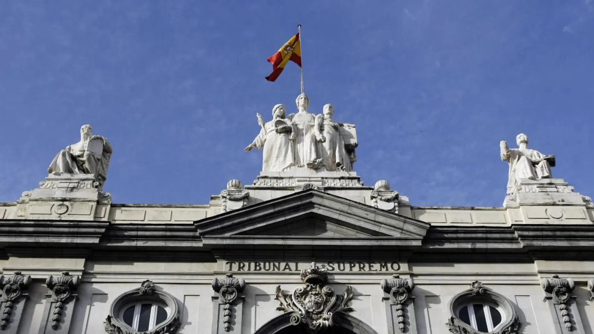 Imagen del edificio sede del Tribunal Supremo, en Madrid